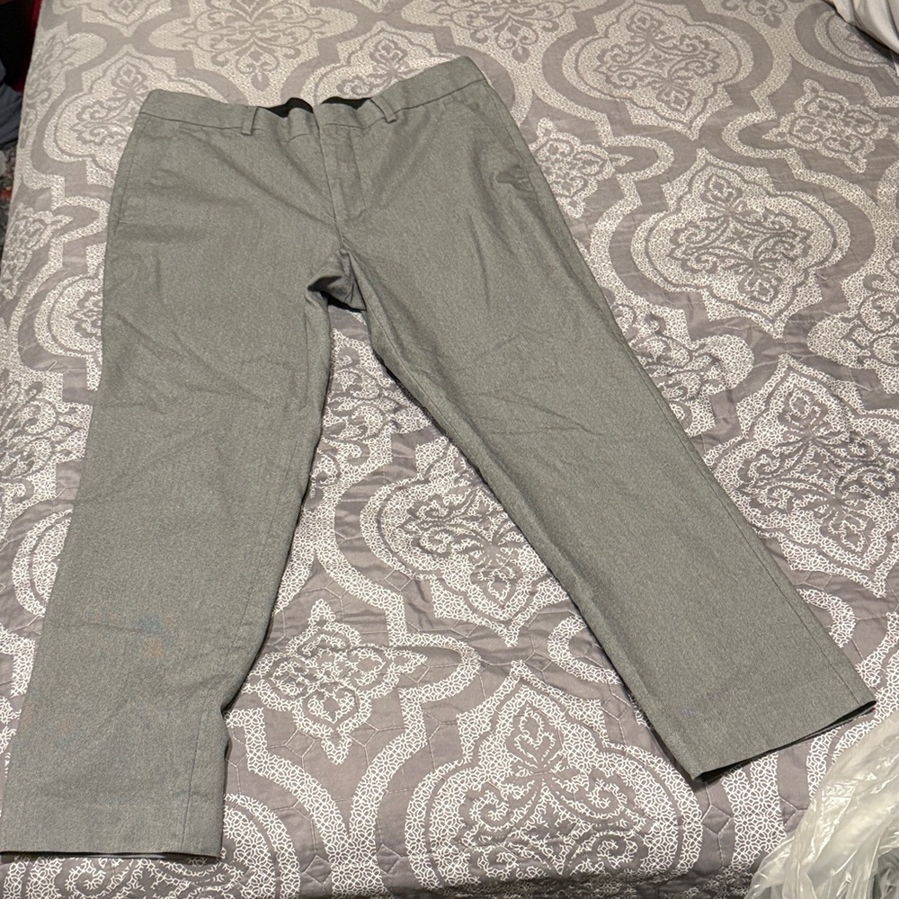 Express Men's Light Gray Dress Pants
